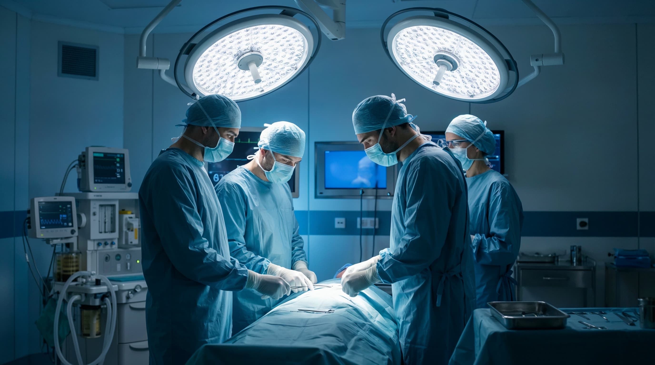 Хирурги в операционной